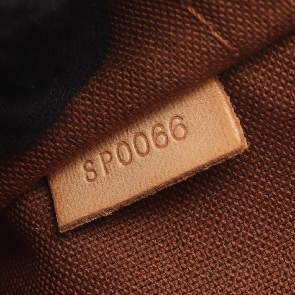 LOUIS VUITTON Authentic Brown Monogram Leather Fanny Pack - Picture 5 of 9